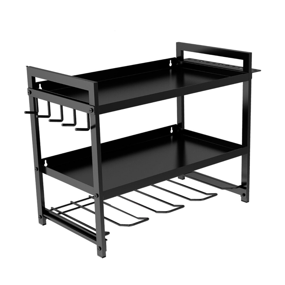 Power Tool Organizer Wall Mounted Storage Holder, Iron Utility Rack For Screwdrivers, Hammers, And Spanners 6482260886435