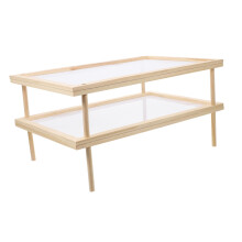 Spaghetti Drying Rack Wooden Pasta Drying Stand Noodle Drying Rack for Household Use 16-Inch Multi-Arm Design