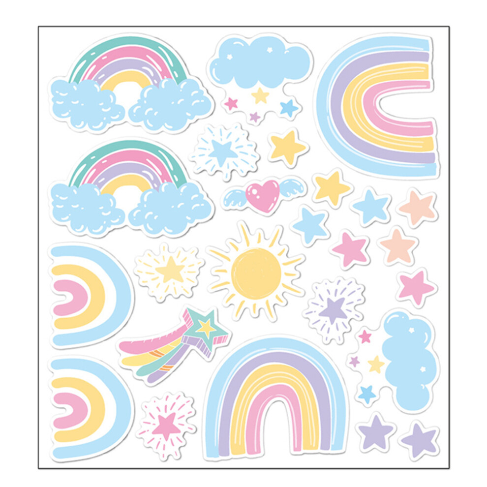 1 Set Nursery Wall Decal Pvc Waterproof For Children's Room Vaguelly