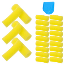 Yellow Table Tennis Racket Cleaner Sponge Durable Paddle Eraser