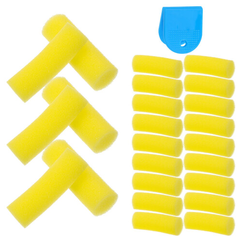 Yellow Table Tennis Racket Cleaner Sponge Durable Paddle Eraser