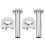 2Sets Universele Motorbike Hand Grip Aluminium 2