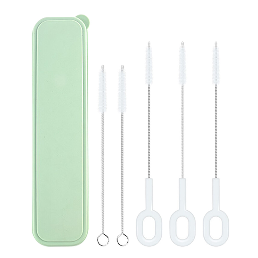 1 Set Cleaner Brush Glass Bottle Glass Bottle Brush Vaguelly