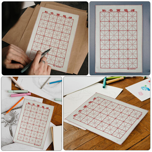 3 Pcs Calligraphy Writing Pad Felt And Painting Large Mat 2
