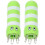 2Pcs Durable Plastic Knitting Machine Yarn Weaver Light Green 1