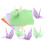 100Pcs Premium Colored Paper for Hand Craft, DIY, and School Projects 1