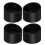 4Pcs Microscope Rubber Eyepiece Guards Black Eye Shield Cups 1