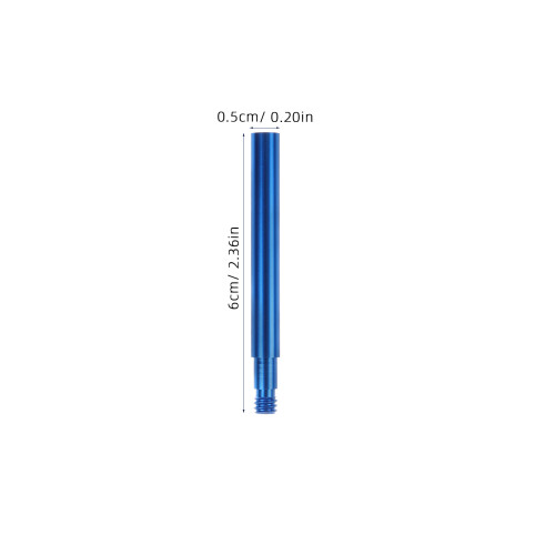 Bike Valve Extension Blue 1pack 2.4in 1