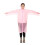 2 Pcs Rain Coat Raincoat -Button Emergency Non-Toxic Women'S 1