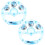 Light-Up Tambourines Handbell Plastic 2pcs 1