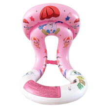 Adjustable Inflatable Life Jacket for Boys/Girls 7-13 Years, Safety Clasp Youth Swim Vest, Size M, Pink