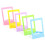 5 Pcs Photo Frame Mini Picture Large Tiny Gold Frames Colorful 2