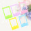 5 Pcs Photo Frame Mini Picture Large Tiny Gold Frames Colorful 9