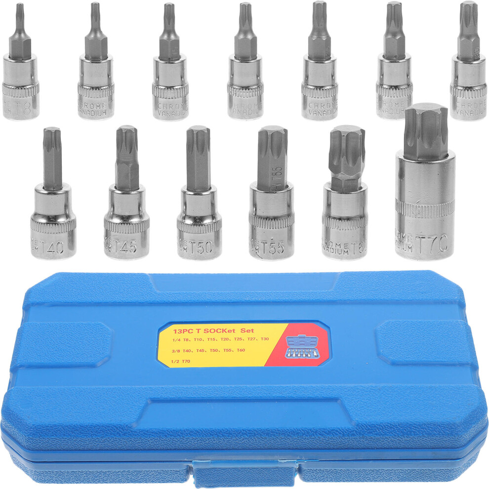 13 Pcs Spanner Ratchet Spanners Socket Wrench Tool 3073412820846