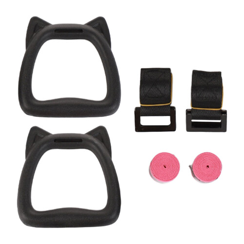 Pull Ups Rings Pp Hand Grip Nylon Strap 1 Set 2