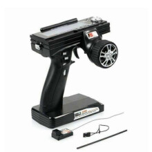 Black Flysky FS-GT3B 2.4G 3CH Transmitter Receiver RC Car Boat FS GT3B 3 Channel js