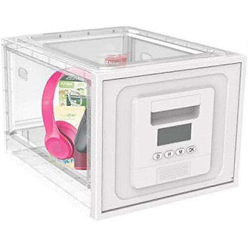 Digital Timer Lock Box, Mobile Phone Lock Box with Timer, Timer Lock Box, Cell Phone,Timer Pill Box 1
