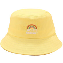 Gelber Fischerhut Polyester Outdoor Sonnenschutz Uv-