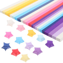 2700Pcs Mixed Color Origami Paper Strips for Star Folding Crafts