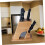 Multi-Function Bamboo Kitchen Cutlery Rack with Ventilated Slope Design for Knife and Utensil Storage 5