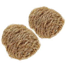 2Pcs Copper Soldering Tip Cleaner Balls Golden Wire Cleaning Tools