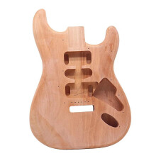 Electric Guitar Kit DIY with Guitar Body, Accessories, and Box for Custom Builds and Repairs