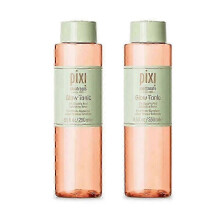 (2pcs)Pixi Glow Tonic 250ml Glycolic Acid Exfoliating Toner with Aloe & Ginseng