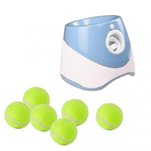 (6, B) Dog Automatic Ball Launcher With 3/6/9 Balls Durable Ball Throwing Machine For Small Medium Dogc5