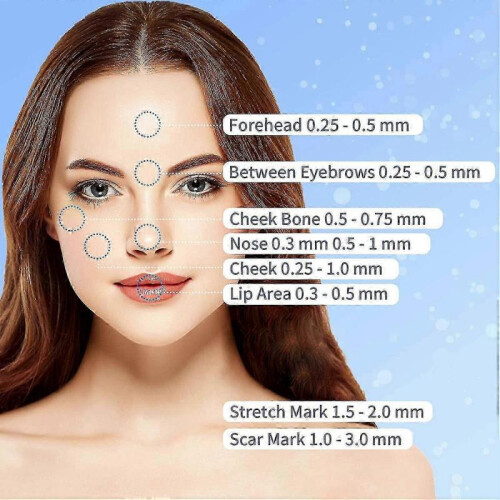 Microneedle Derma Stamp for Face Skin - Adjustable and Effective 2