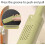 Plastic Mop Portable with 3 Reusable Mop Head Refills, Versatile Self-Squeeze Rotatable Cleaning Sponge Mop 3
