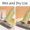 Plastic Mop Portable with 3 Reusable Mop Head Refills, Versatile Self-Squeeze Rotatable Cleaning Sponge Mop 4