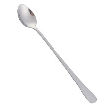 Stainless Steel Coffee Spoon, Tea Spoon, Ice Cream Spoon, Dessert Spoon, Soup Spoon, Cocktail Mixing Spoon - 1 Oval Piece