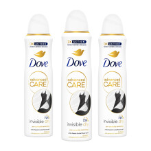 (Buy 3 - Invisible Dry) Dove AntiPerspirant Advanced Care Deodorant, 150ml