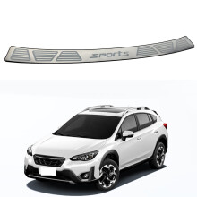 Rostfritt stål för Subaru XV Trunk Trim Bakre stötfångare Protector Stickers 2018 2019 Door Sill Scuff Plate Car Accessories 2024
