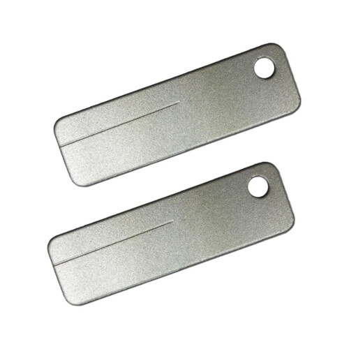 Whetstone Pack of 2 Diamond Sharpening Stones Rectangular Home Sharpener Tool for Kitchen and Outdoor Use