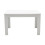 Living And Home 120*80cm Rectangular Wooden Dining Table, White 4