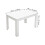 Living And Home 120*80cm Rectangular Wooden Dining Table, White 6