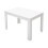 Living And Home 120*80cm Rectangular Wooden Dining Table, White 3