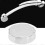 Bathtub Rotary Knobs, Drain Accessories, Rotating Handle, Overflow Cover, Plastic 3