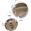 Bathtub Rotary Knobs, Drain Accessories, Rotating Handle, Overflow Cover, Plastic 2