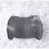 1 piece lumbar pad 4D mesh bandage dark gray 4
