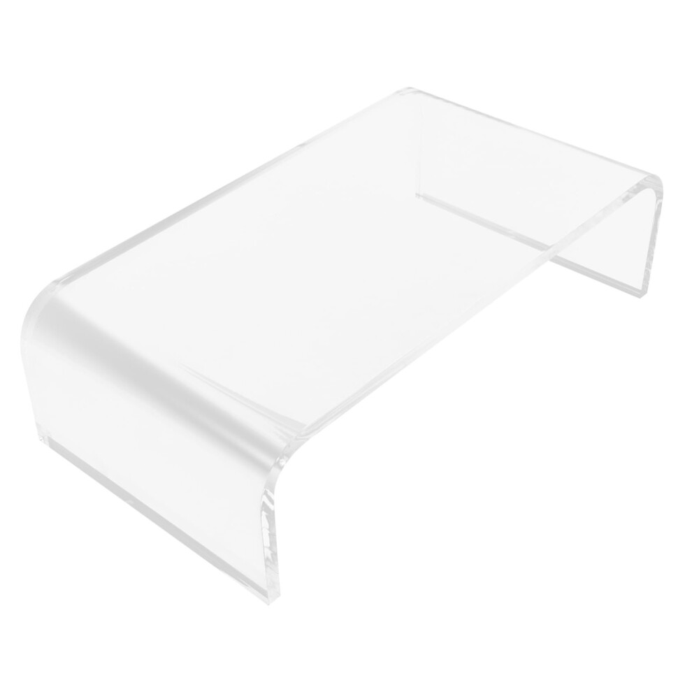 Acrylic Monitor Stand Riser For Computer, Clear Acrylic Desk Organizer For Home And Office, Single Display Stand, 1-Inch Thickness 6482260891705