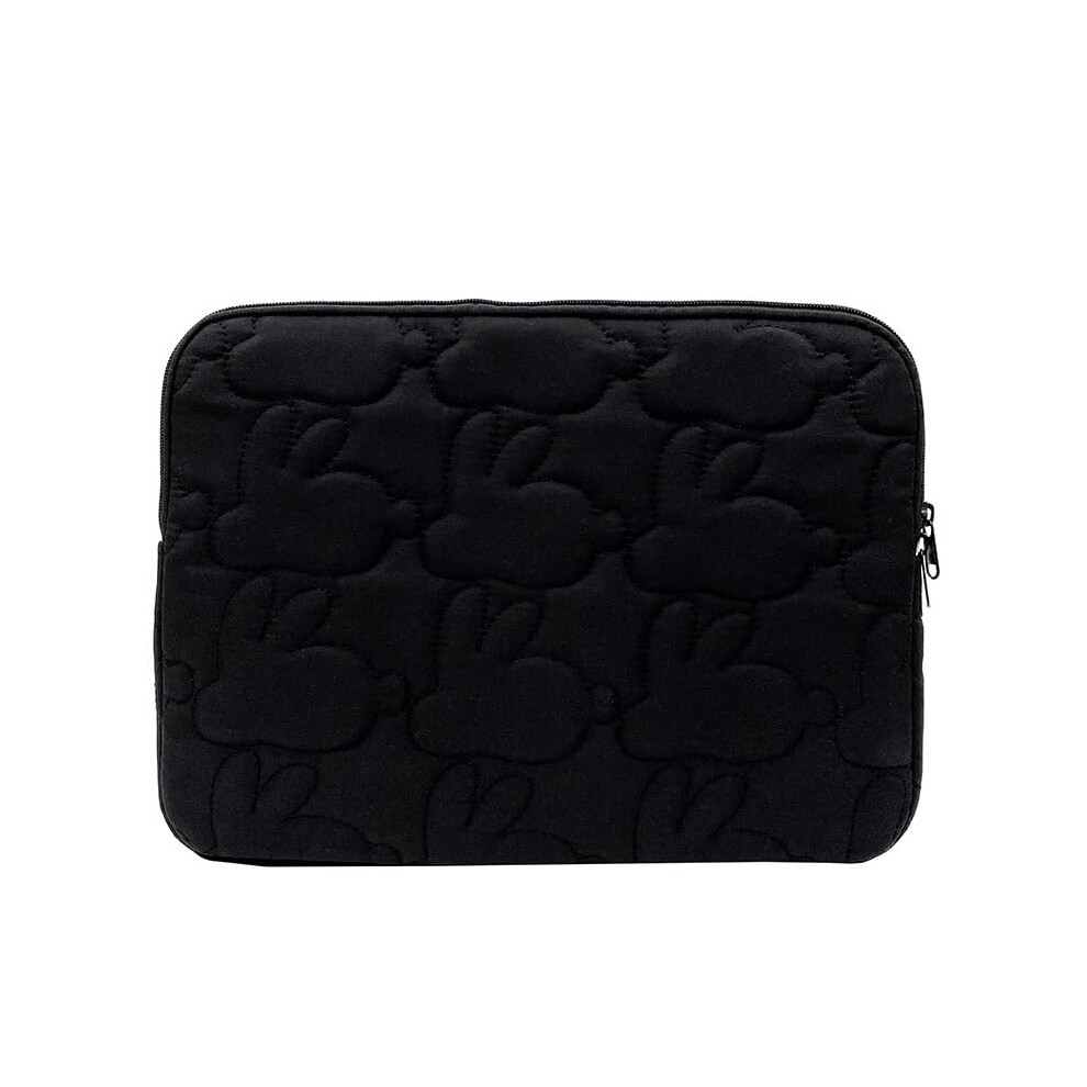11-13 Inch Laptop Sleeve Fairycore Bunny Aesthetic Pouch Preppy Cottagecore Tablet Bag Cover For 13 Inch Laptops Black 6447073876301