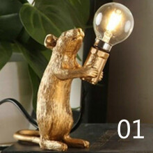 Muse Tischlampe Schreibtischlampe Dekolampe Nachttischlampe Harzlampe Weies Licht Nachbildung fr Schlafzimmer (mit Glhbirne)