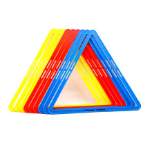 Agility Training Set with Agility Ring, Triangle, and Ladder for Speed and Coordination Drills