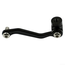 Motorcycle Oil Cup Holder Clutch Tank Holder Black Aluminum Alloy Compatible with Most Motorcycle Accessories