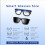 Smart Glasses Bluetooth with Blue Light Blocking Lenses, Built-in Microphone, Speaker, Touch and Voice Assistant Functions Black 3
