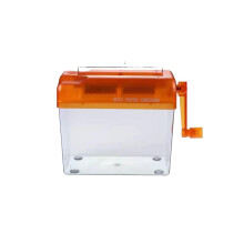 Manual Mini Shredder - Portable Hand Crank Paper Shredder for Home Office, Compact Lightweight Design, 4 Colors Available, Safe Document Shredding
