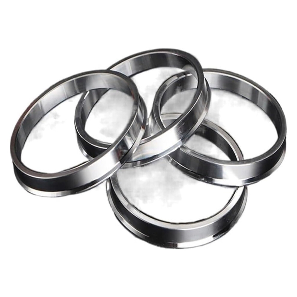 Centering Ring for Wheels, 4 Pieces Aluminum Hub Centering Rings 66.1 to 56.1 for Car Hub Caps-image-OPC-PJXCWHX-NEW