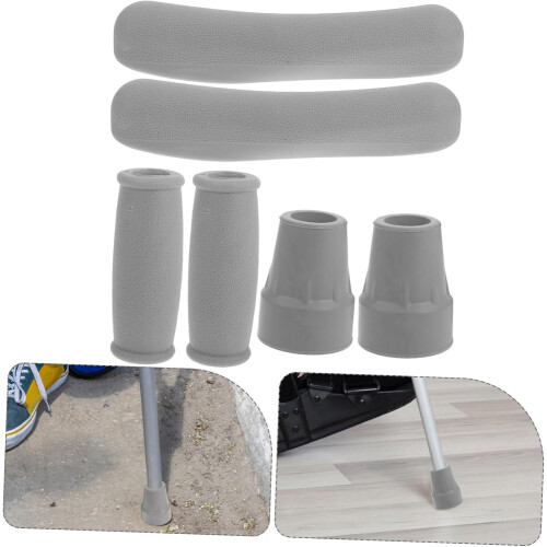 Handle Grip for Walker Soft Padding Crutch Replacement Underarm Pad Cover for Standard and Adjustable Crutches 1